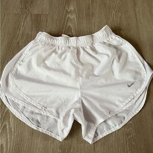 Nike Women's Light Gray Athletic Shorts